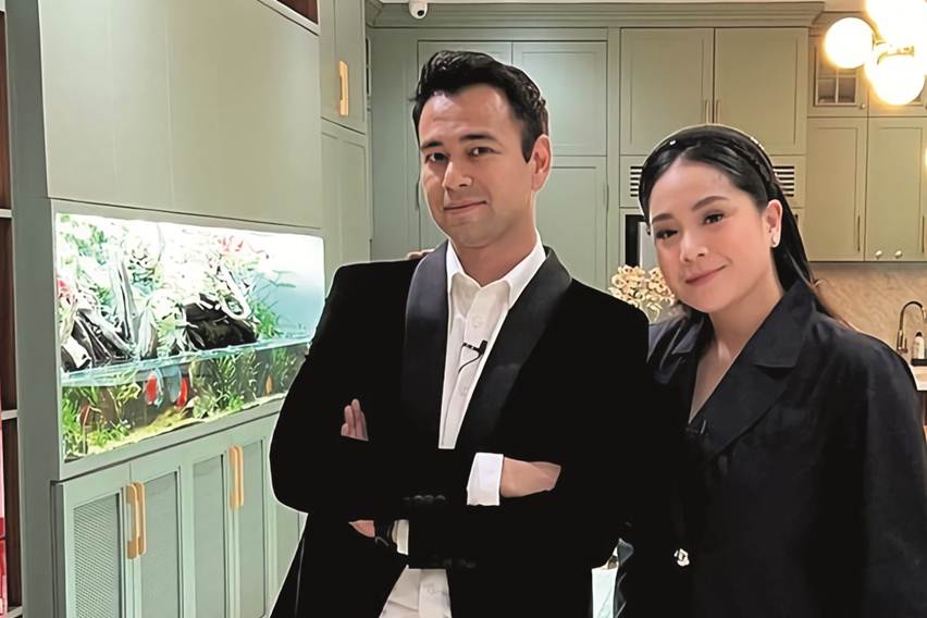 raffi ahmad pelihara ikan diskus